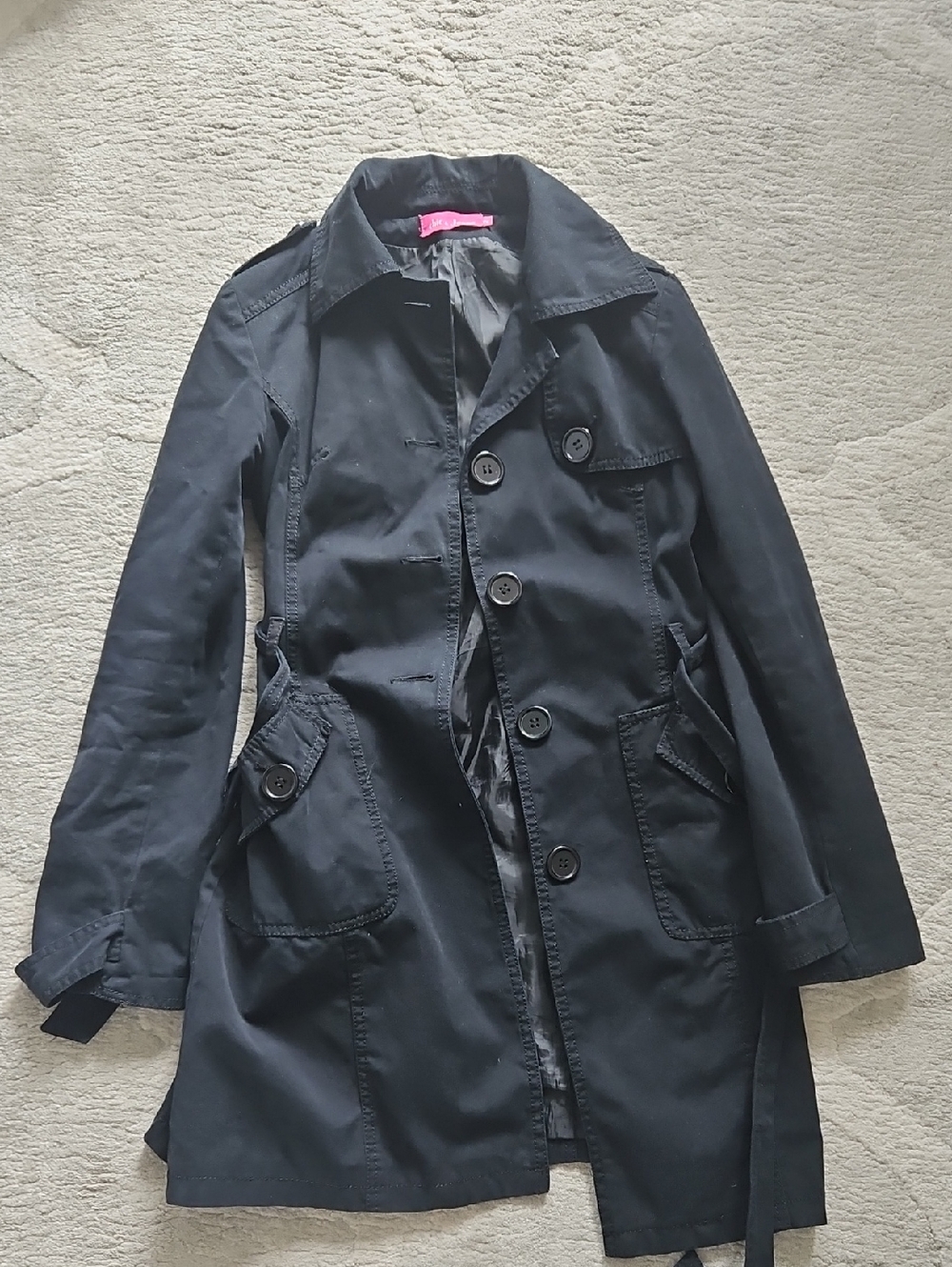 Women’s Black Trench Coat